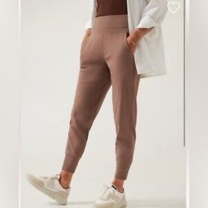 Athleta Venice Jogger  size XS TP Rustic Beige BROWN